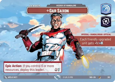 Gar Saxon, Viceroy of Mandalore