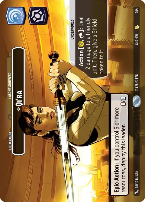 Qi'ra, I Alone Survived