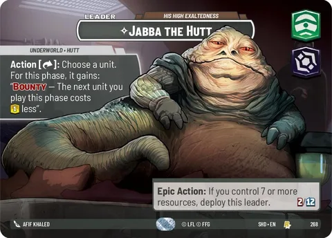 Jabba the Hutt, His High Exaltedness