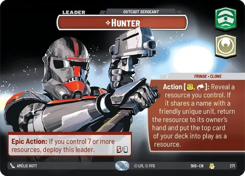 Hunter, Outcast Sergeant