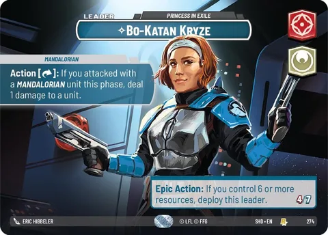 Bo-Katan Kryze, Princess in Exile