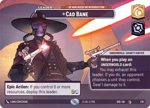 Cad Bane, He Who Needs No Introduction