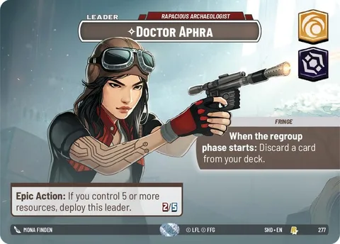Doctor Aphra, Rapacious Archaeologist
