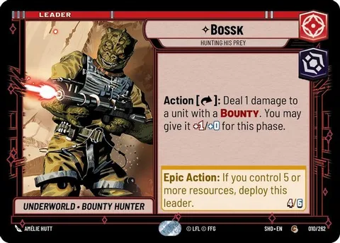 Bossk, Hunting His Prey