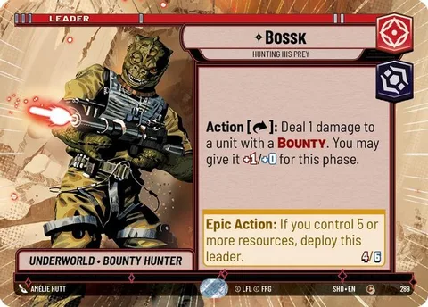 Bossk, Hunting His Prey