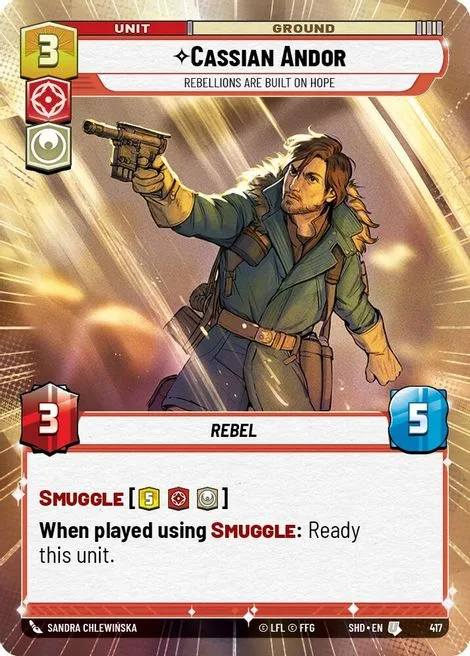 Cassian Andor, Rebellions Are Built On Hope