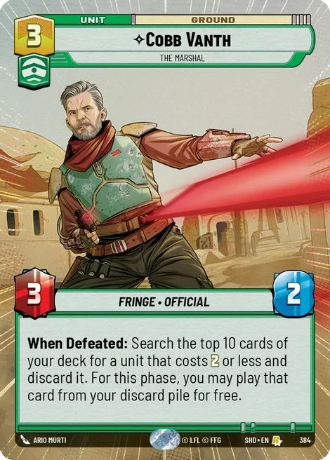 Cobb Vanth, The Marshal
