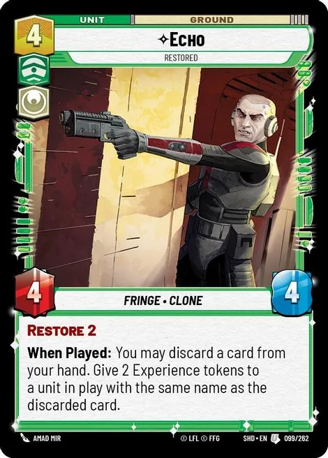 Echo, Restored