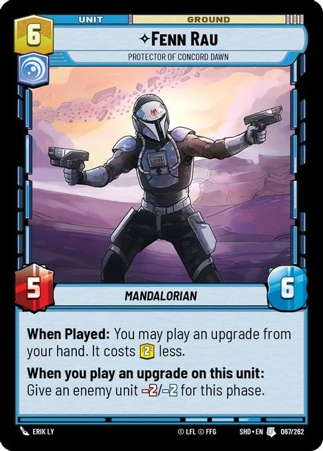 Fenn Rau, Protector of Concord Dawn