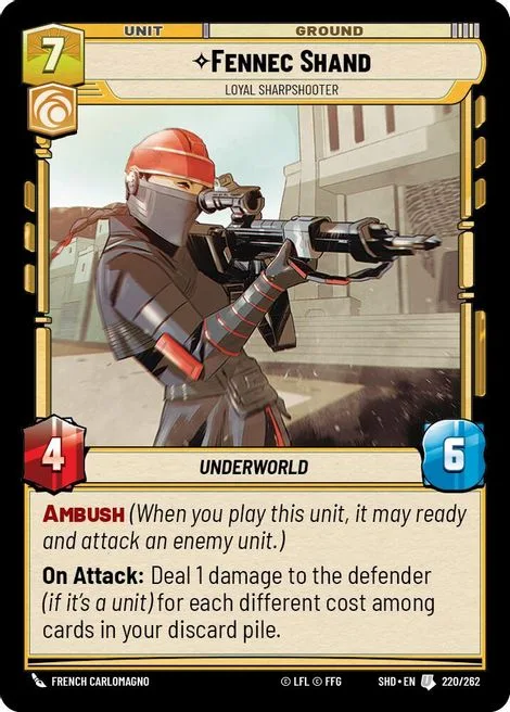 Fennec Shand, Loyal Sharpshooter