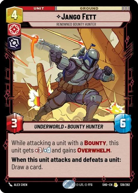 Jango Fett, Renowned Bounty Hunter