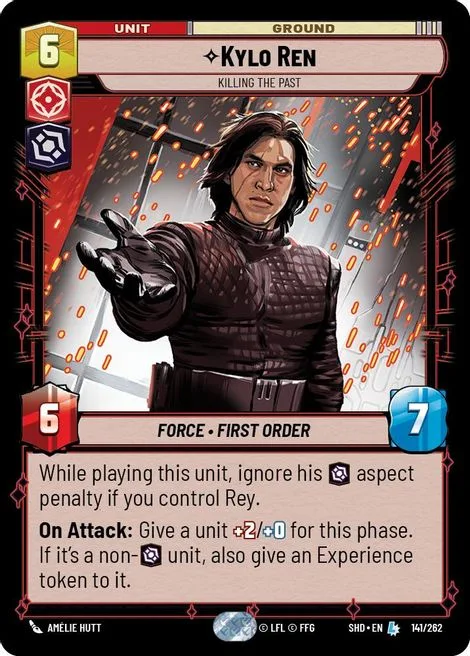 Kylo Ren, Killing the Past
