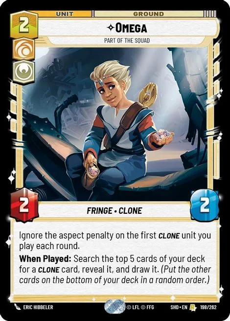 Omega, Part of the Squad