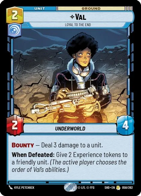 Val, Loyal to the End