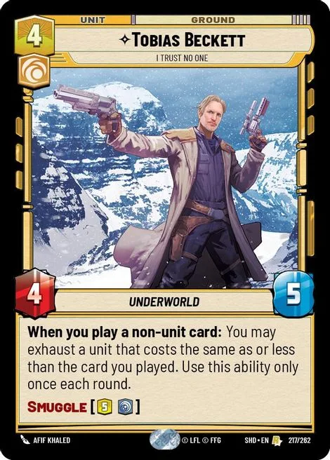 Tobias Beckett, I Trust No One