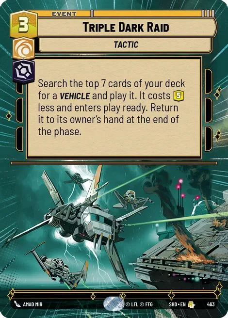 Triple Dark Raid