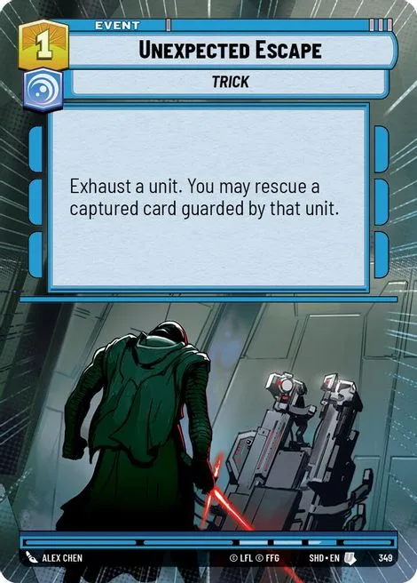 Unexpected Escape