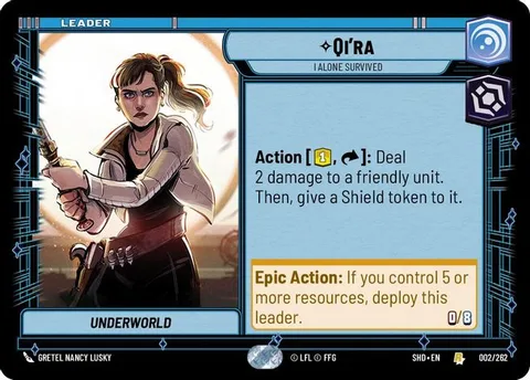 Qi'ra, I Alone Survived