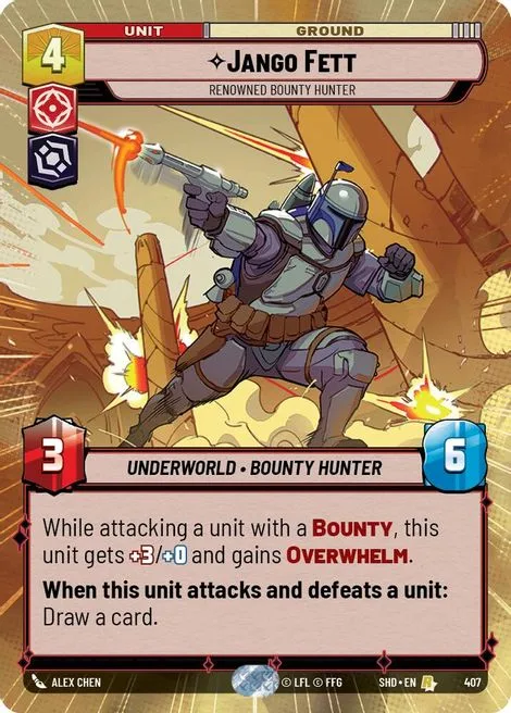 Jango Fett, Renowned Bounty Hunter