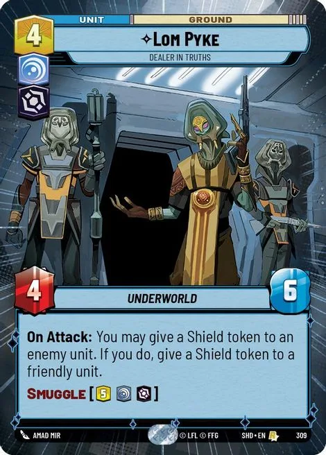 Lom Pyke, Dealer in Truths