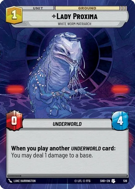 Lady Proxima, White Worm Matriarch