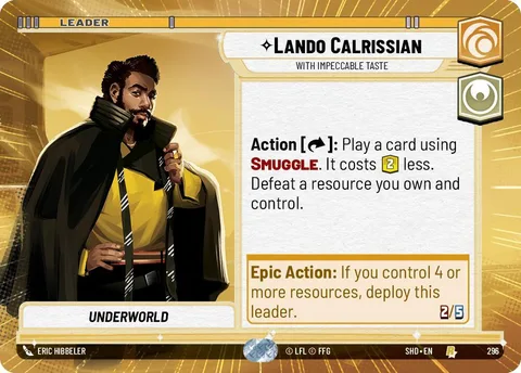 Lando Calrissian, With Impeccable Taste