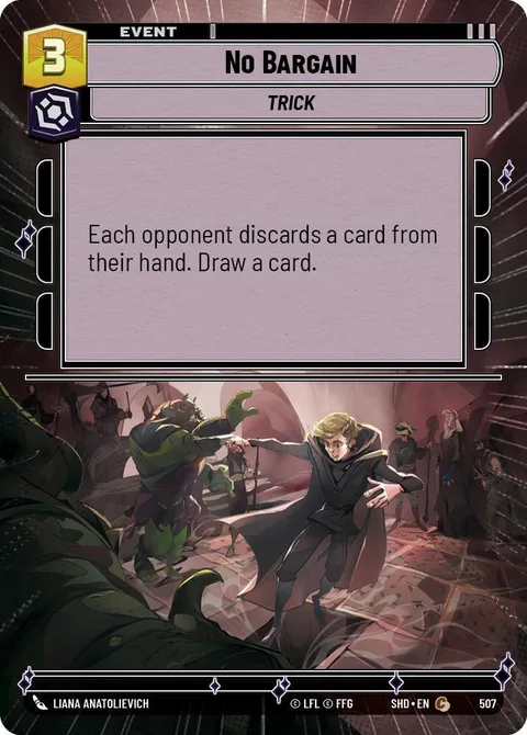 No Bargain