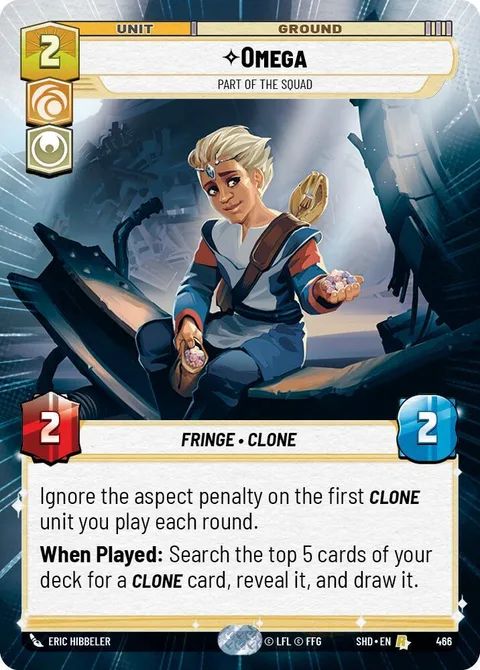 Omega, Part of the Squad