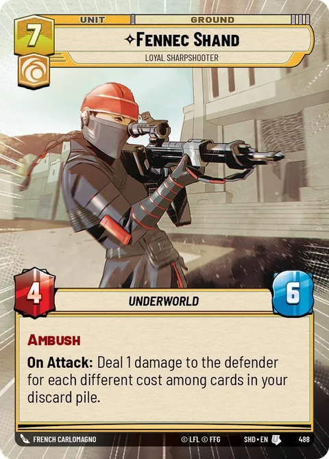 Fennec Shand, Loyal Sharpshooter