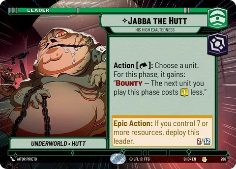 Jabba the Hutt, His High Exaltedness