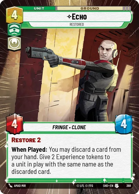 Echo, Restored