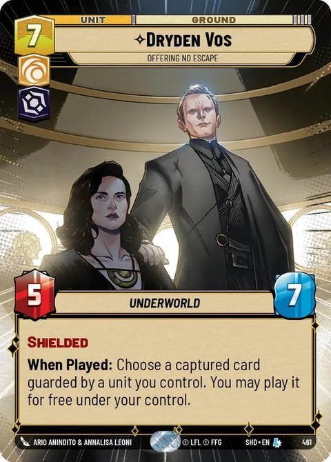 Dryden Vos, Offering No Escape