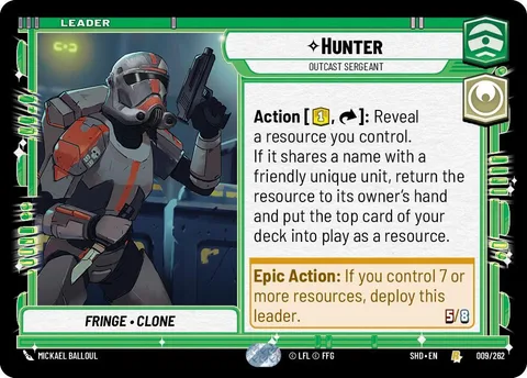 Hunter, Outcast Sergeant