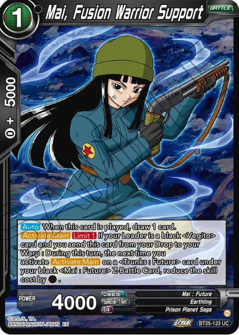 Mai, Fusion Warrior Support