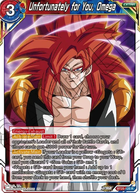 Unfortunately for You, Omega