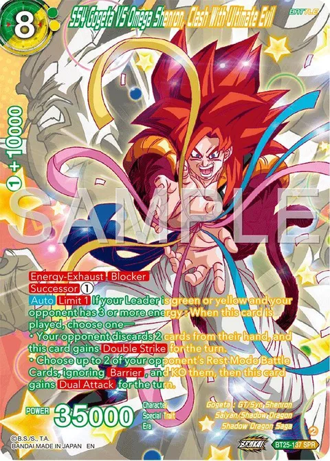 SS4 Gogeta VS Omega Shenron, Clash With Ultimate Evil