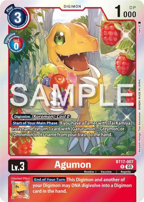 Agumon (BT17-007)