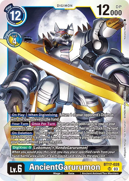 AncientGarurumon (BT17-028)