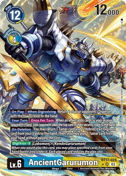AncientGarurumon (BT17-028)