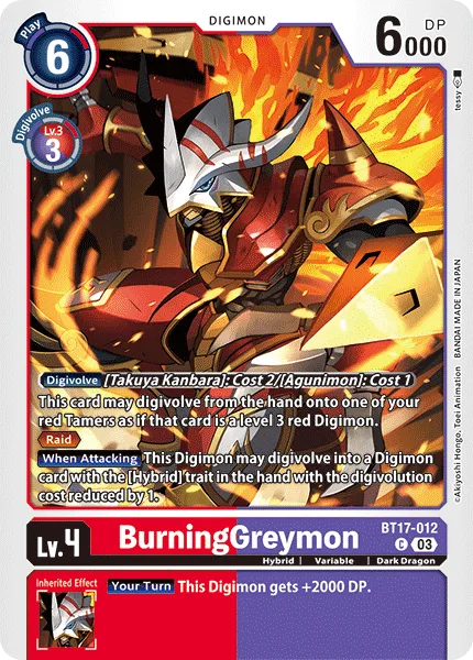 BurningGreymon (BT17-012)