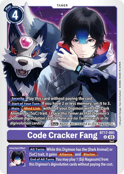 Code Cracker Fang (BT17-091)