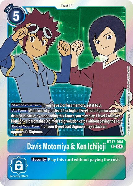 Davis Motomiya & Ken Ichijoji (BT17-084)
