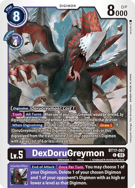 DexDoruGreymon (BT17-067)