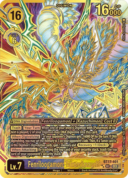 Fenriloogamon: Takemikazuchi (BT17-101)
