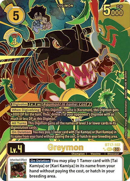 Greymon (BT17-102)