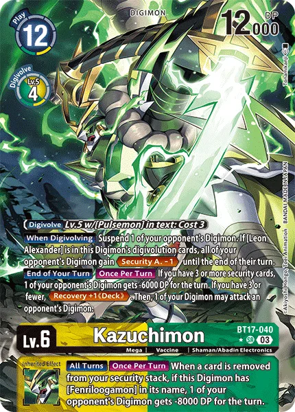 Kazuchimon (BT17-040)
