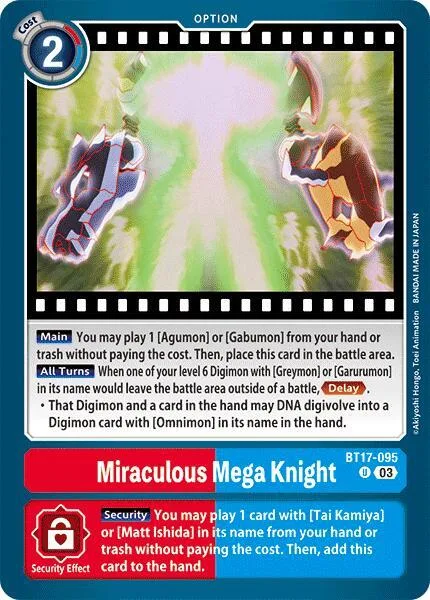 Miraculous Mega Knight (BT17-095)