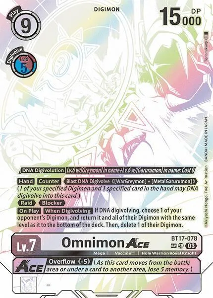 Omnimon Ace (BT17-078)