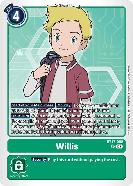 Willis (BT17-088)