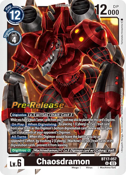 Chaosdramon (BT17-057)
